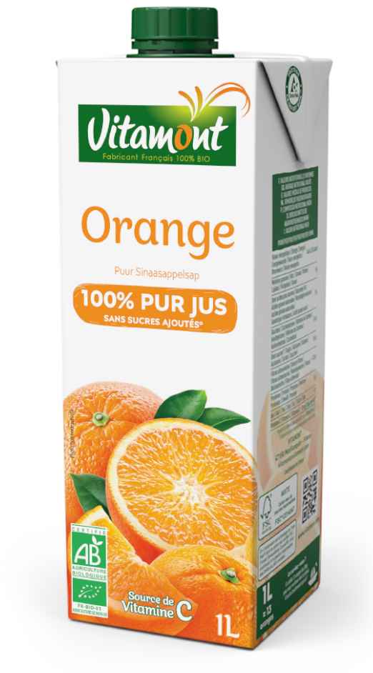Pure Organic Orange Juice Vitamont