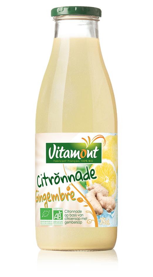 Citronnade Gingembre bio - Les citronnades - Vitamont