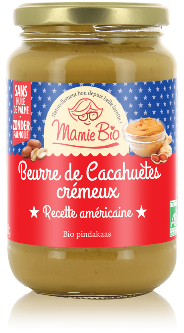 Beurre de cacahuète crunchy bio - Beurre de cacahuètes - Vitamont