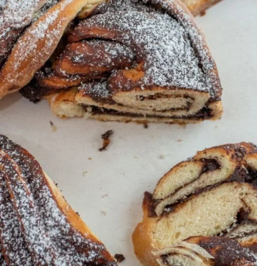 Brioche pâte à tartiner